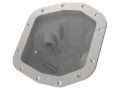 Picture of aFe Street Series Front Differential Cover Raw 2018+ Jeep Wrangler (JL) V6 3.6L (Dana M186)