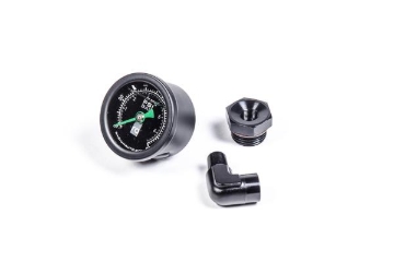 Picture of Radium Engineering 08-17 Subaru WRX STI Fuel Pressure Gauge w/ 8AN ORB Adapter