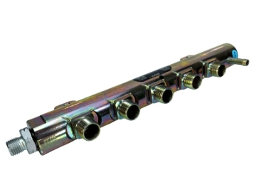 Picture of Exergy 06-07 Chevrolet Duramax 6.6L LBZ New Stock Replacement Left Hand Fuel Rail
