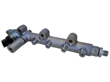 Picture of Exergy 03-07 Dodge Cummins 5.9L Replacement Fuel Rail w/Sensor & PRV