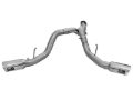 Picture of aFe LARGE BORE HD 4in 409-SS DPF-Back Exhaust w/Polished Tip 11-14 Ford Diesel Trucks V8-6.7L (td)