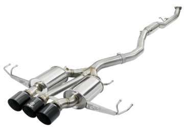 Picture of aFe Takeda 3in 304 SS Cat-Back Exhaust w/ Tri-Black Tips 17-18 Honda Civic Type R L4 2.0L (t)