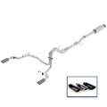 Picture of Ford Racing 15-18 F-150 5.0L Cat-Back Extreme Exhaust System Rear Exit w/ Carbon Fiber Tips