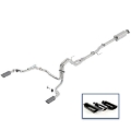 Picture of Ford Racing 15-18 F-150 5.0L Cat-Back Extreme Exhaust System Rear Exit w/ Carbon Fiber Tips