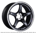 Picture of SSR GTX03 18x9.5 5x100 38mm Offset Black Graphite Wheel