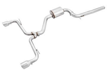 Picture of AWE Tuning Volkswagen GTI MK7.5 2.0T Track Edition Exhaust w/Chrome Silver Tips 102mm