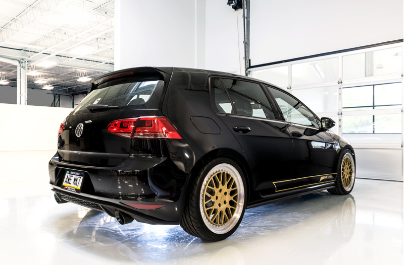 Picture of AWE Tuning Volkswagen GTI MK7.5 2.0T Track Edition Exhaust w/Diamond Black Tips 102mm