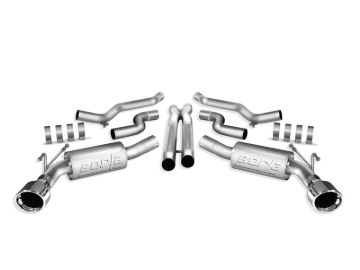 Picture of Borla 10-13 Chevy Camaro SS 6.2L 8cyl Aggressive Catback Exhaust