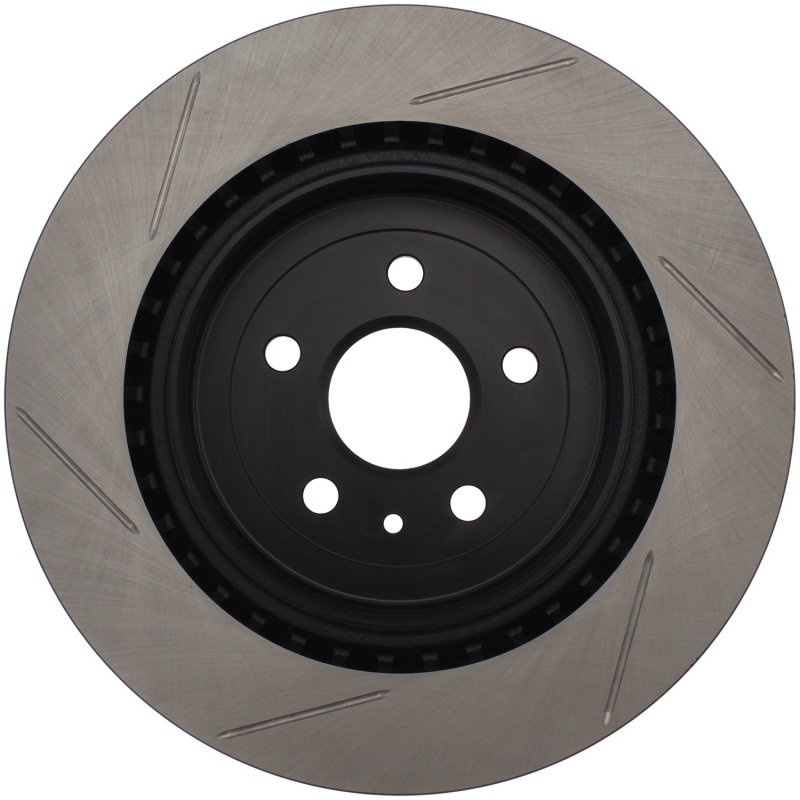 Picture of Sport Slotted Brake Rotor; Rear Left