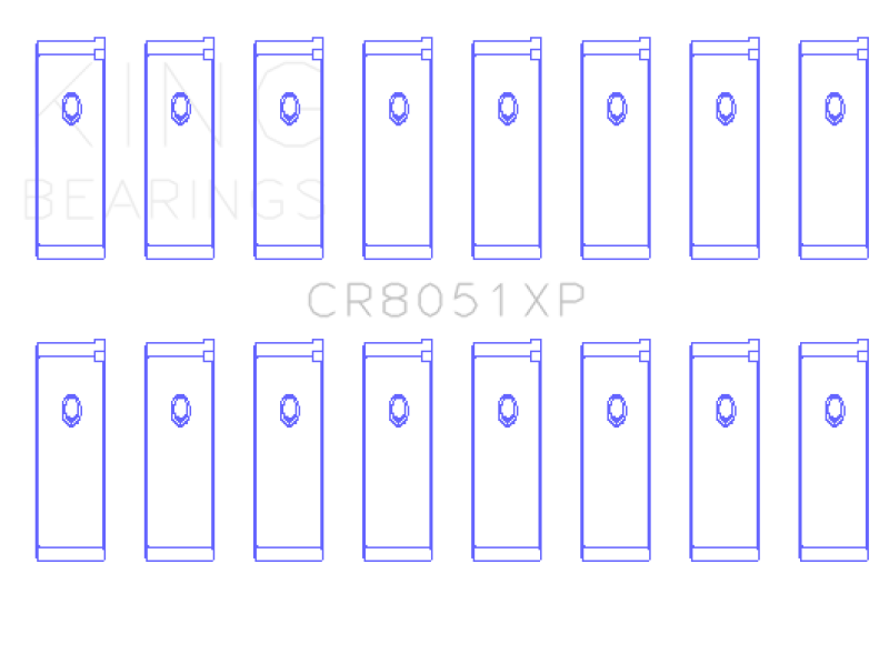 Picture of King Engine Bearings KING Performance Rod Bearings - CR8051XP.026