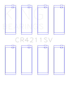 Picture of King Engine Bearings 99-07 BMW M47 D20 Connecting Rod Bearing Set