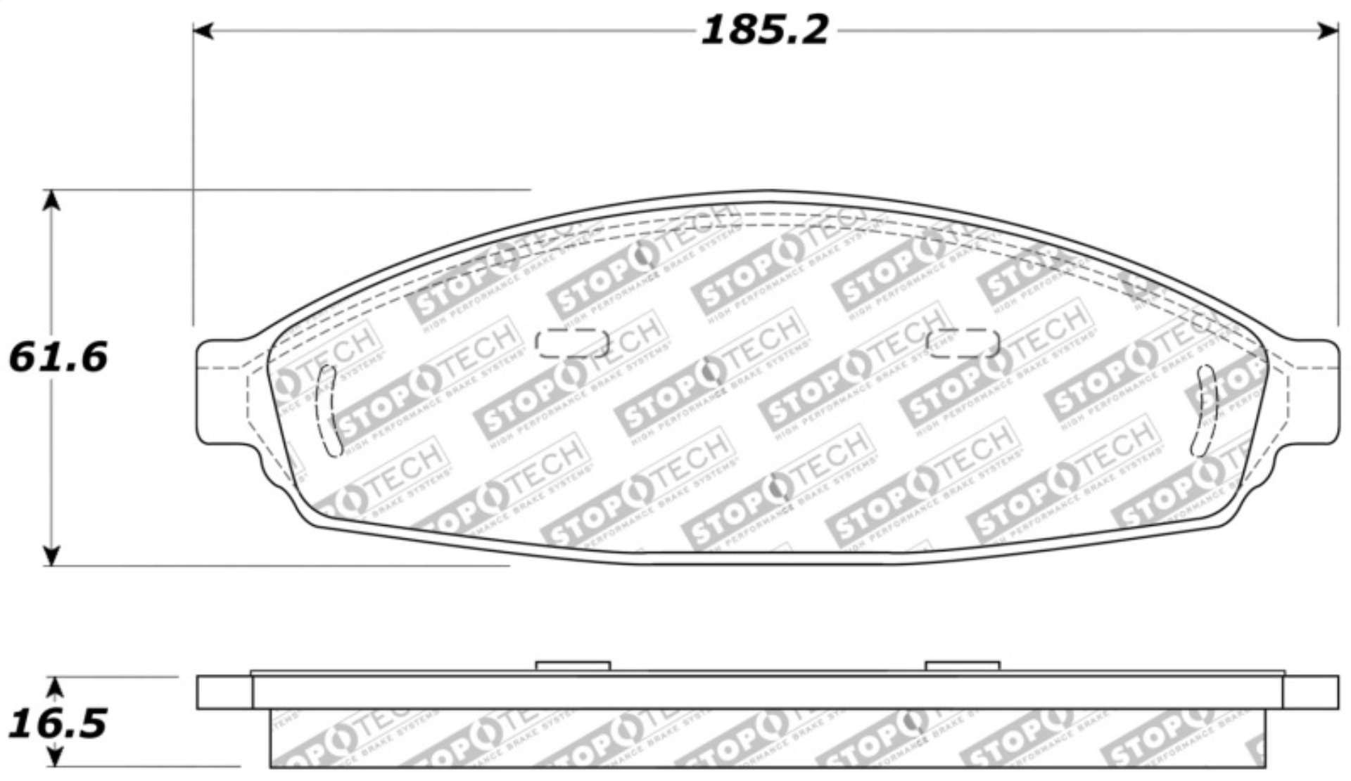 Picture of Sport Brake Pads with Shims and Hardware