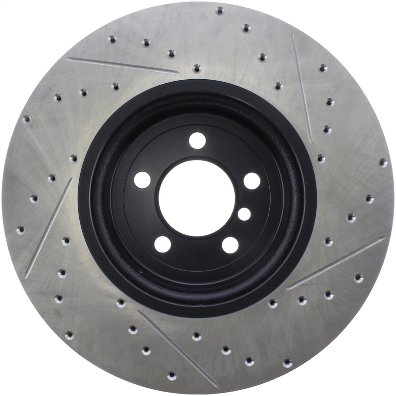 Picture of Sport Drilled & Slotted Brake Rotor; Front Right