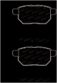 Picture of Street Brake Pads with Shims and Hardware