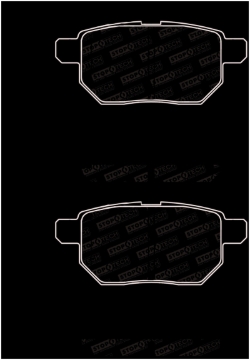 Picture of Street Brake Pads with Shims and Hardware