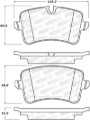 Picture of Street Brake Pads with Shims and Hardware