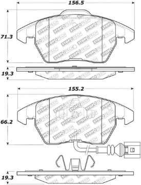 Picture of StopTech Street Select Brake Pads - Front