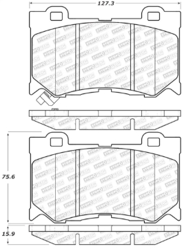 Picture of StopTech Street Select Brake Pads - Front