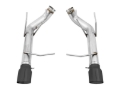 Picture of AWE Tuning S197 Mustang GT Axle-Back Exhaust - Track Edition (Diamond Black Tips)