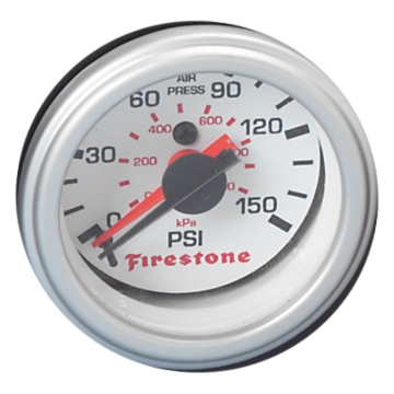Picture of Firestone Replacement Pressure Gauge - White Face Dual GA Only (For PN 2241 / 2260) (WR17609201)