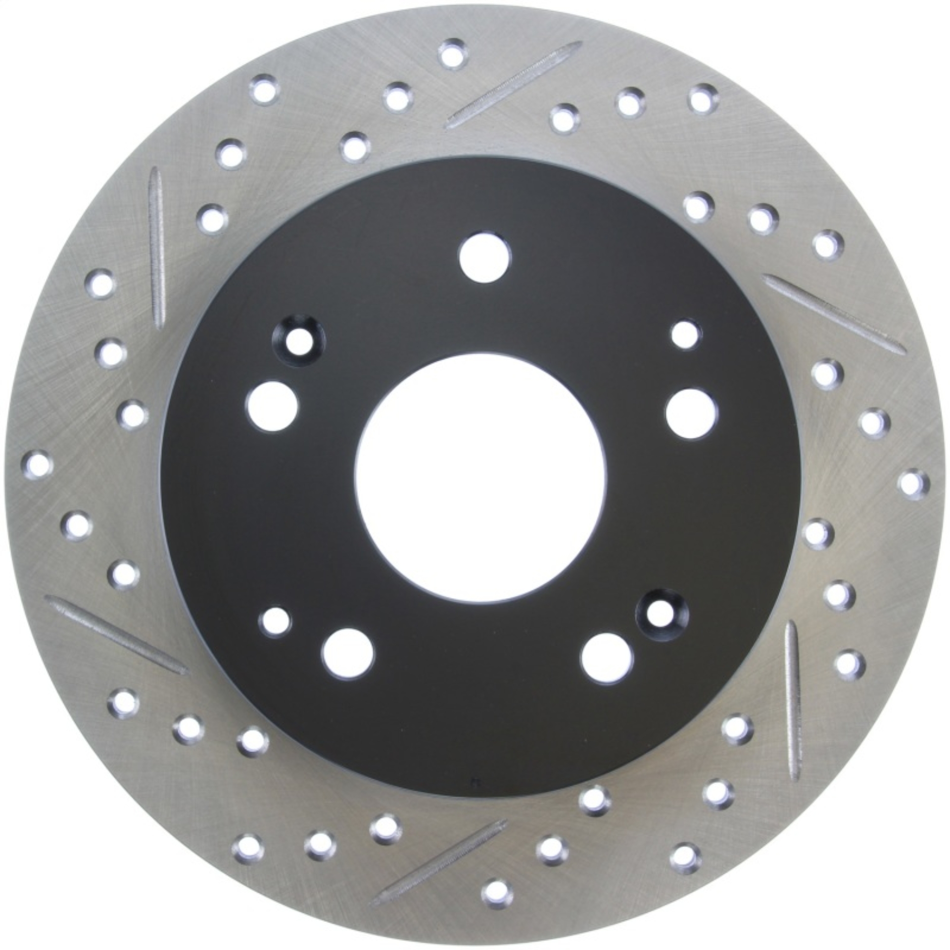Picture of Sport Drilled & Slotted Brake Rotor; Rear Right