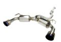 Picture of Invidia 2009+ Mitsubishi Evo X Dual N1 Titanium Tip Cat-back Exhaust