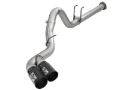 Picture of aFe Rebel XD 4in SS DPF-Back Exhaust 17-18 Ford Diesel Trucks V8-6.7L (td) w/ Dual Black Tips