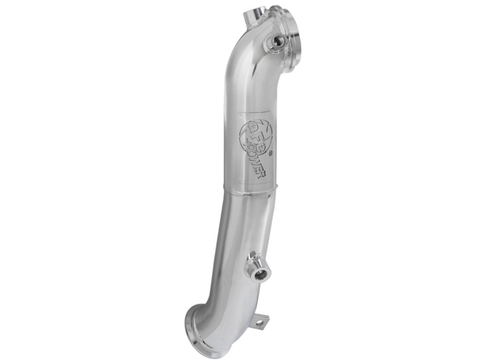Picture of aFe MACH Force-Xp 3in 409 Stainless Steel Down-Pipe 11-15 GM Diesel Trucks LML V8 6.6L (td)