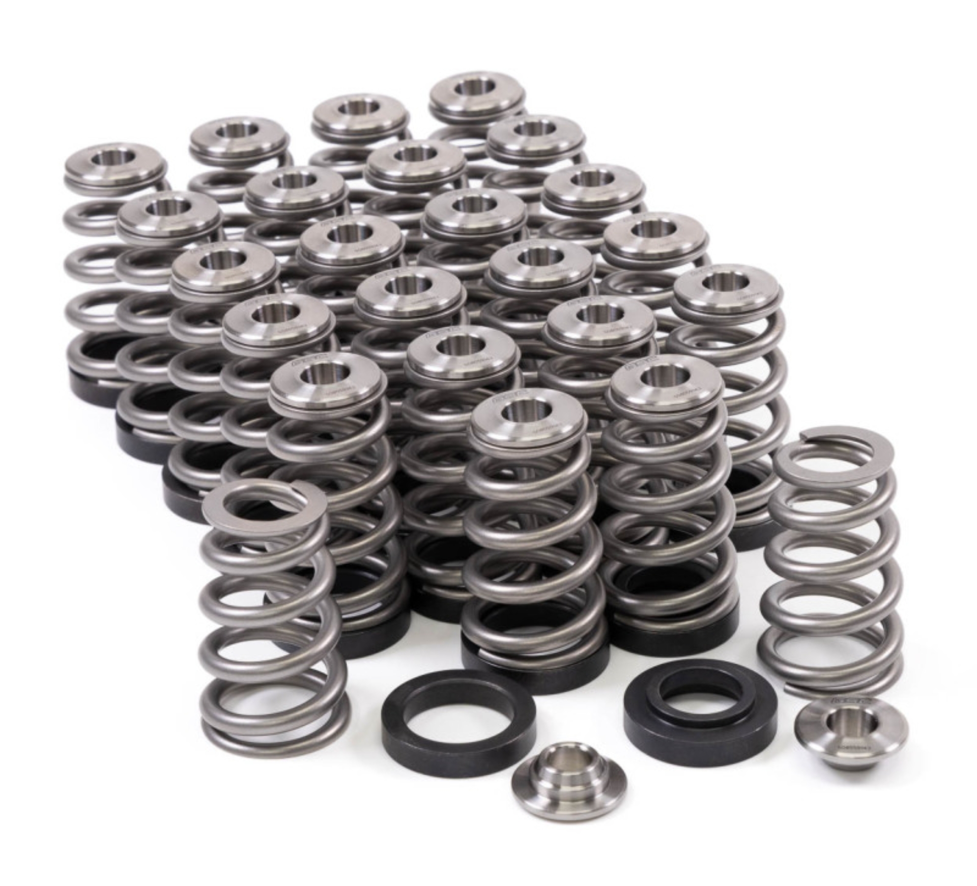 Picture of GSC P-D Nissan RB26DETT High Pressure Shimless Conical Valve Spring & Ti Retainer Kit (Max PSI 60)