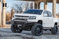 Picture of Addictive Desert Designs 15-18 Chevy Colorado HoneyBadger Front Bumper w/ Winch Mount