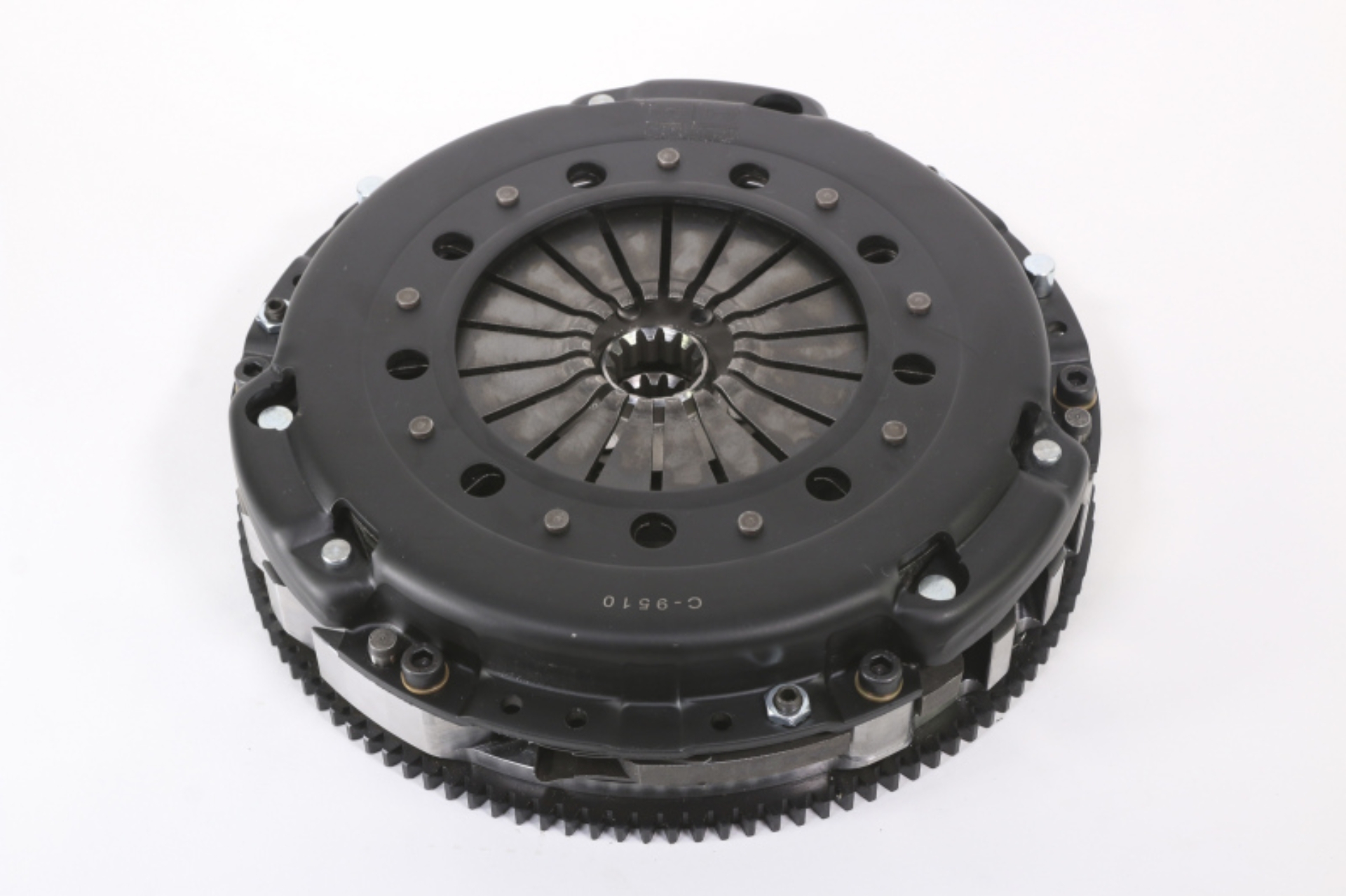 Picture of DKM Clutch BMW E9X 335i MS Organic Twin Disc Clutch Kit w/Flywheel (660 ft/lbs Torque)