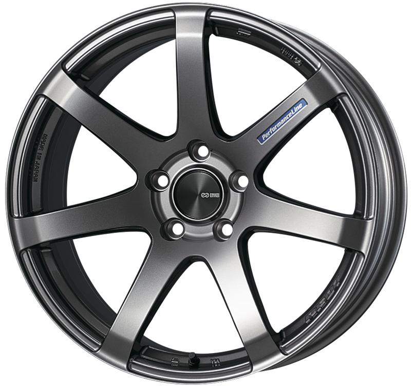 Picture of Enkei PF07 18x8 5x112 50mm Offset 75mm Bore Silver Wheel