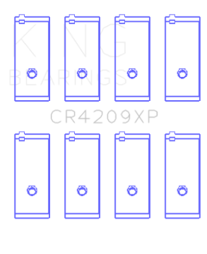 Picture of King Engine Bearings Toyota 3SGTE (Size 0.025mm) Performance Rod Bearing Set