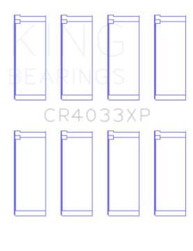 Picture of King Engine Bearings Honda F20C/F22C / 97-01 H22A4 (Size .025) Rod Bearing Set