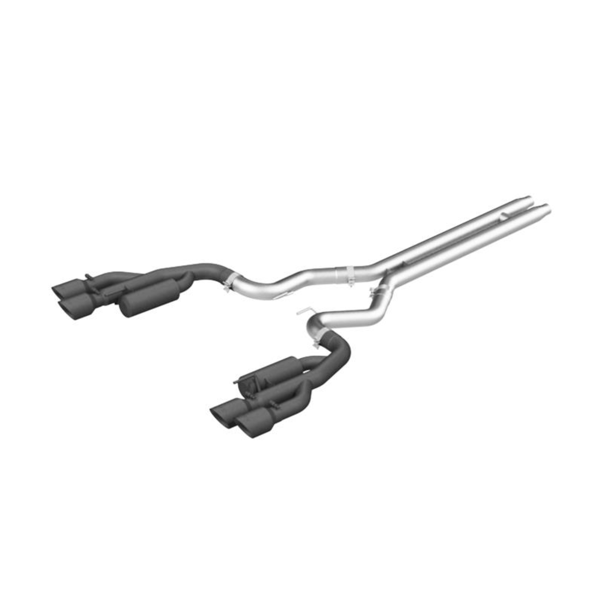 Picture of MBRP 18-19 Ford Mustang GT 5.0 3in Cat Back Quad Tip Race Version - Black