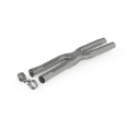 Picture of MBRP 15-19 Ford Mustang GT 2.5in Resonator Delete X-Pipe - T409