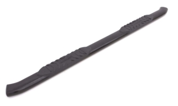 Picture of Lund 2010+ Dodge Ram 2500/3500 Mega Cab 5in Oval Curved Steel Nerf Bars - Black