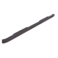Picture of Lund 2010+ Dodge Ram 2500/3500 Mega Cab 5in Oval Curved Steel Nerf Bars - Black