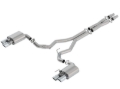 Picture of Borla 2018 Ford Mustang GT 5.0L AT/MT 3in ATAK Catback Exhaust w/ Valves