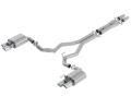 Picture of Borla 2018 Ford Mustang GT 5.0L AT/MT 3in ATAK Catback Exhaust w/ Valves
