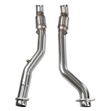 Picture of Kooks 2012+ Jeep Grand Cherokee SRT8 6.4L 3in Stainless GREEN Catted Connection Pipes