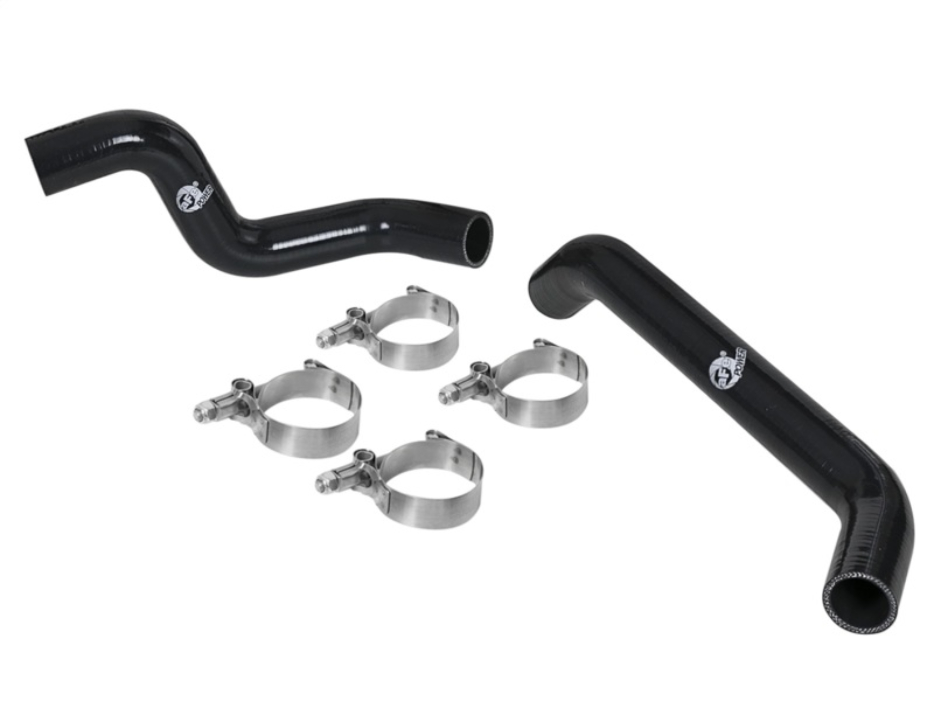 Picture of aFe BladeRunner Radiator Hose Kit w/ Black Hoses 07-11 Jeep Wrangler (JK) V6 3.8L
