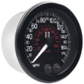 Picture of Autometer Stack Instruments 88mm 0-180 MPH 290 KM/H GPS Speedometer - Black