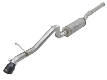 Picture of aFe MACH Force-Xp 2-1/2in 409 SS Hi-Tuck Cat-Back Exhaust w/Black Tip 07+ Jeep Wrangler JK 3.6L/3.8L