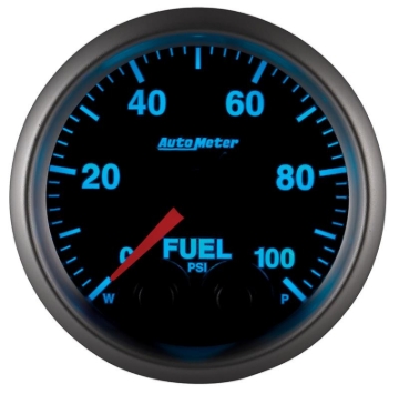 Picture of Autometer Elite 52mm 0-100 PSI Fuel Pressure Peak & Warn w/ Electronic Control Gauge
