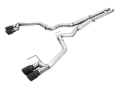 Picture of AWE Tuning 2018+ Ford Mustang GT (S550) Cat-Back Exhaust - Track Edition (Quad Diamond Black Tips)