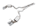 Picture of AWE Tuning 2018+ Ford Mustang GT (S550) Cat-Back Exhaust - Touring Edition (Quad Chrome Silver Tips)