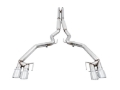 Picture of AWE Tuning 2018+ Ford Mustang GT (S550) Cat-Back Exhaust - Track Edition (Quad Chrome Silver Tips)