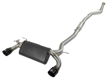Picture of aFe MACH Force-Xp 3in 304 SS Cat-Back Exhaust w/ Black Tips 12-15 BMW 335i (F30) L6 3.0L (t) N55