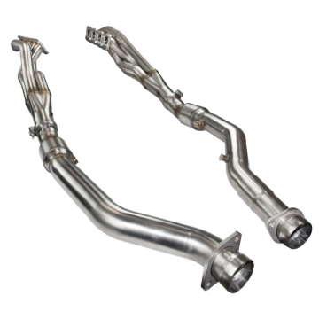 Picture of Kooks 2012+ WK2 Jeep/ Durango 6.4L 1-7/8in x 3in SS Long Tube Headers - Cat SS Conn Pipe